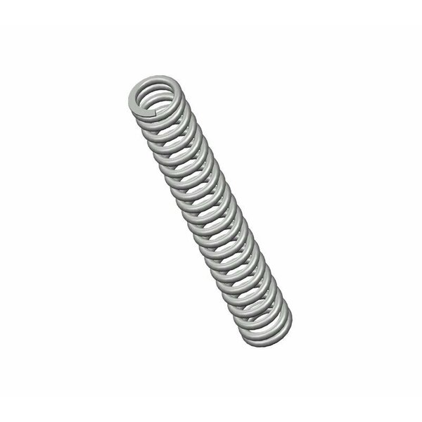 Zoro Approved Supplier Compression Spring, O= .480, L= 3.25, W= .074 G709963993